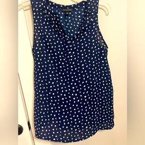 MIX BY 41 HAWTHORN
Mclean Split Neck Sleeveless Blouse Women’s Size Small